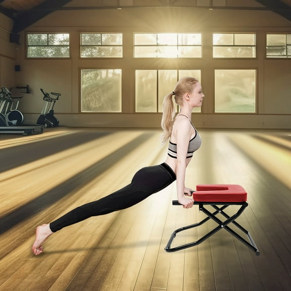 Denest Home Yoga Headstand Chair Bench Stand Fitness Inversion Exercise Inversion Stool