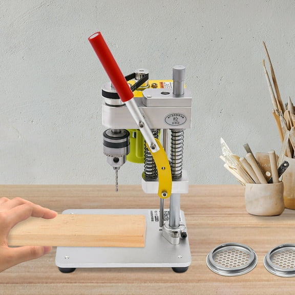 Denest Mini Bench Drill Press Precision CNC Table Milling Machine Portable Driller NEW