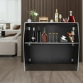 thumbnail image 1 of Denest Portable Bar Cabinet Foldable Bar Portable Event Bar Rectangular Freestanding, 1 of 15