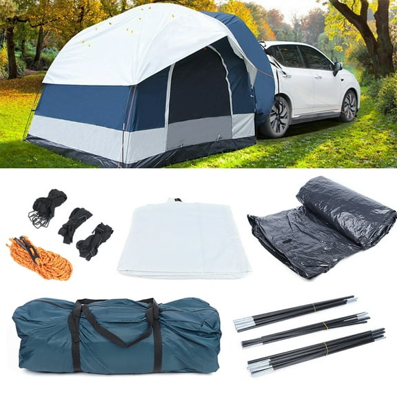 Denest Suv Car Tent Tailgate Shade Awning Tent For Camping Vehicle Suv Tent Car Camping