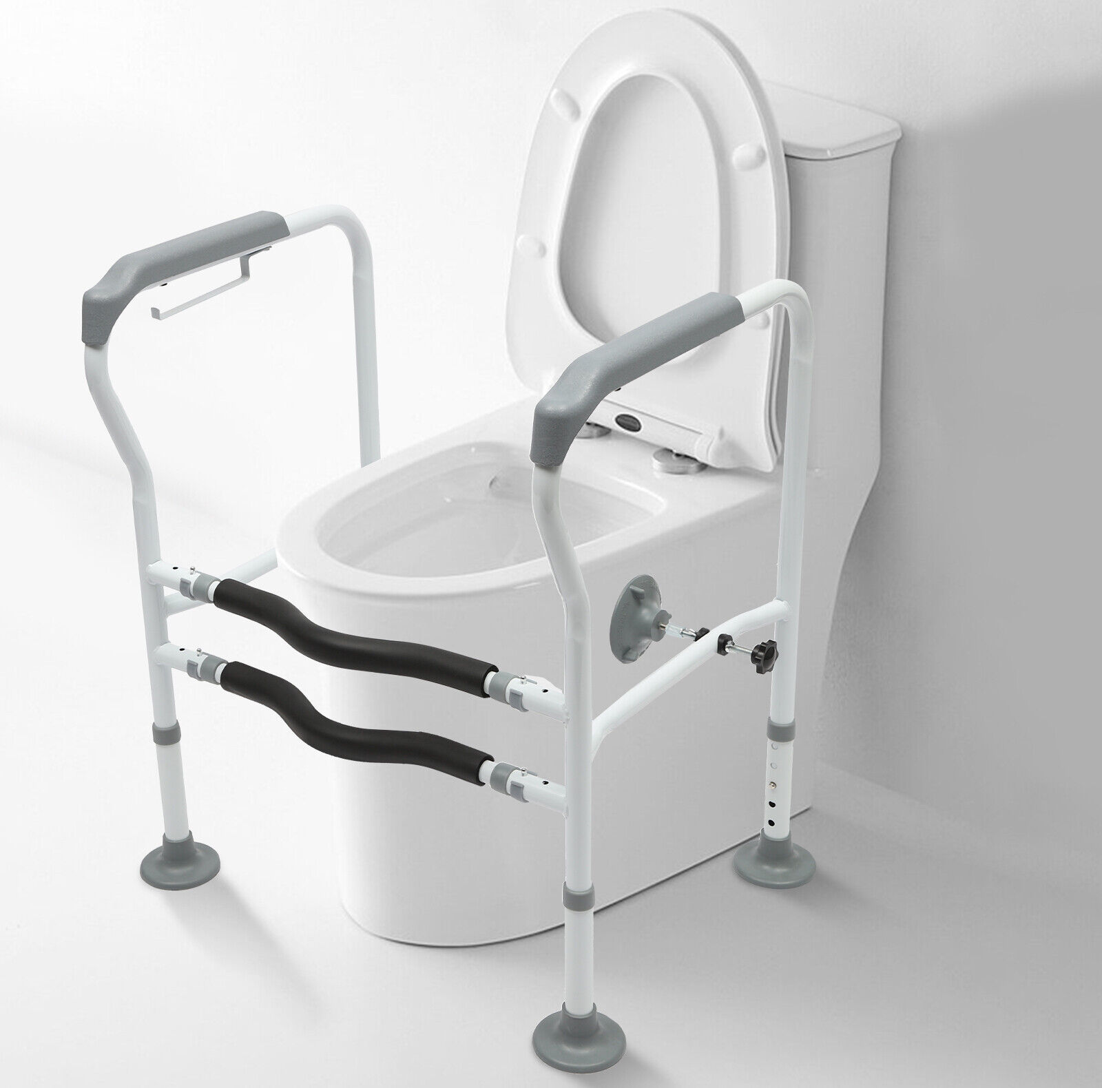 Delta Toilet Rails Denest Toilet Safety Rails, Safety Frame with Easy Installation, Height ...