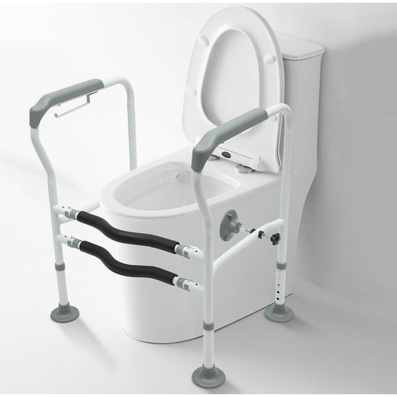 Denest Toilet Safety Rails, Safety Frame with Easy Installation, Height Adjustable new