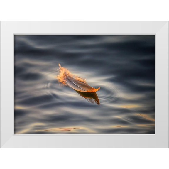 Deng, Larry 14x11 White Modern Wood Framed Museum Art Print Titled - Floating
