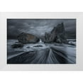 thumbnail image 1 of Deng, Larry 18x13 White Modern Wood Framed Museum Art Print Titled - Rialto Rapids, 1 of 4
