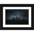 thumbnail image 1 of Deng, Larry 24x17 Black Ornate Wood Framed with Double Matting Museum Art Print Titled - The Night, 1 of 4