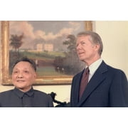 Deng Xiaoping And Jimmy Carter In The Oval Office During The Chinese Vice Premier'S Nine Day State Visit In January 1979. History (36 x 24)