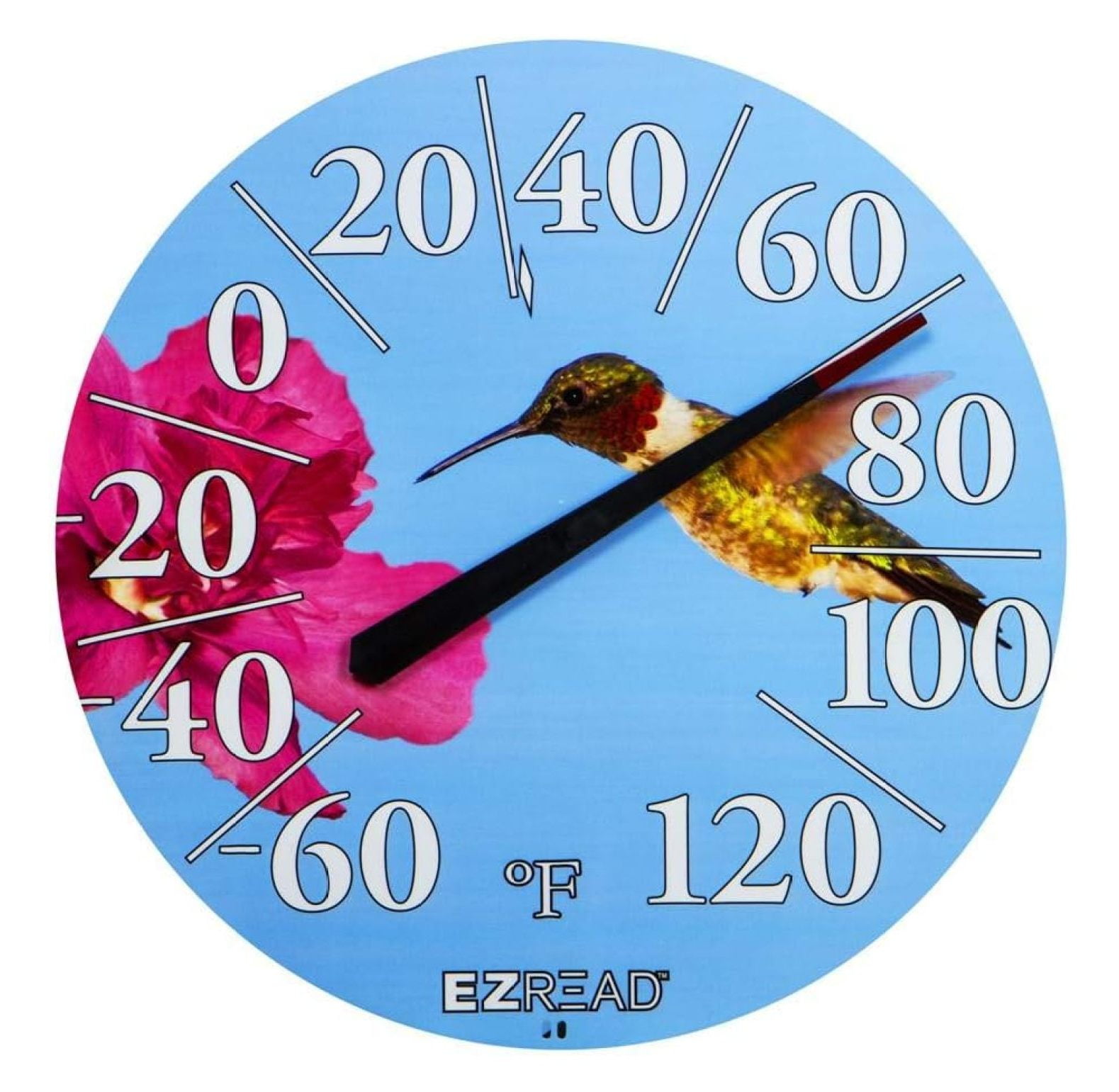 Deng rui consumer products ezread hanging dial thermometer weather