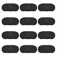 thumbnail image 1 of Dengjunhu 12Pcs Sleep Mask Blindfold Eye Masks with Nose Pad and Elastic Straps for Women Men Black, 1 of 7
