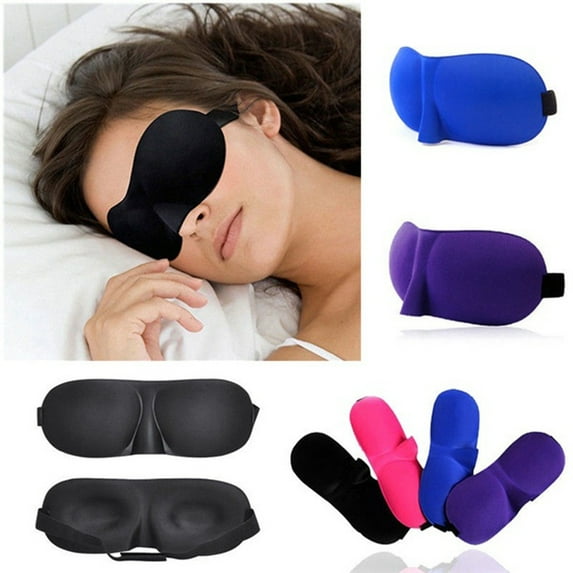 Dengjunhu 2Pcs Sleep Mask Upgrade 100% Light Blocking 3D Eye Masks for Sleeping Ultra Thin Sides for Side Blindfold for Men Women