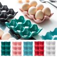 thumbnail image 1 of Dengjunhu 6 Cups Egg Tray Serveware, Eggs Dispenser, Egg Holder Set Kitchen Restaurant Fridge Storage Decorative Accessory, 1 of 7