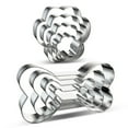 thumbnail image 1 of Dengjunhu 8Pcs Dog Bone Cookie Cutters Set, Dog Treats Cookie Cutter, Dog Bone Shapes Cutters, Homemade Dog Biscuit Treats Cutters, 1 of 7