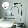 thumbnail image 1 of Dengjunhu Clip on Desk Light, USB Desk Lamp with 2 Color Modes Optional, Eye Protection LED Desk Light, 360° Flexible Gooseneck LED Desk Lamp for Desk Headboard and Video Conferencing, 1 of 8