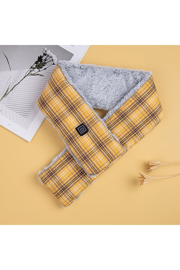 Neck Heating Pad-Three Temp Setings-USB Powered By Power Bank,Heated scarf for Women/Men(Without Power Bank)