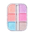 thumbnail image 1 of Dengmore 1 Box Of Nail Powder Shines In The Dark Glitter Powder For Nail Decoration, 1 of 2