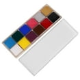 thumbnail image 1 of Dengmore 12-Color Halloween Face and Body Paint Palette, Washable Oil-Based Makeup for Costume and Stage Use, 1 of 5