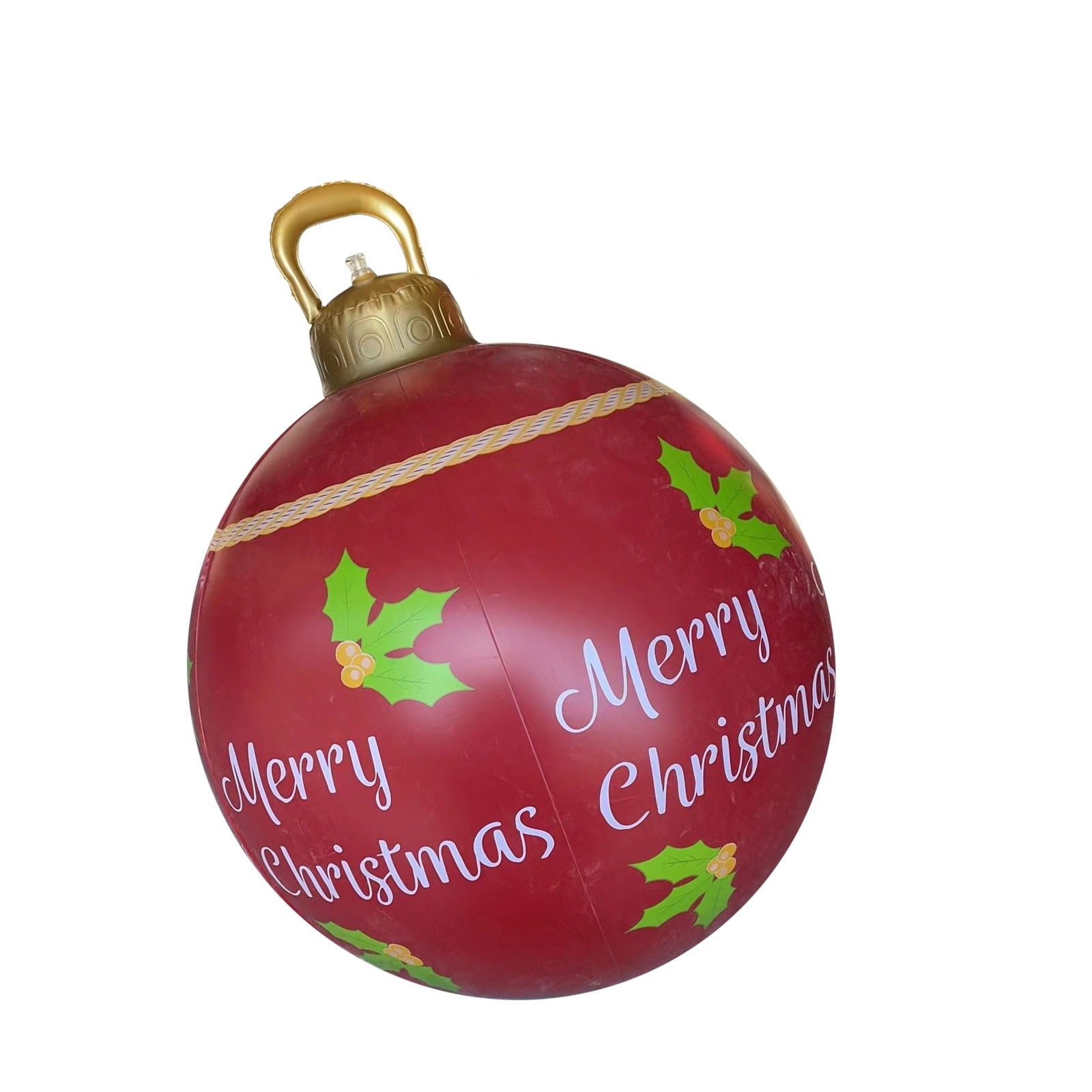 Dengmore 24 Inch Outdoor Christmas Ornaments Inflatable Decorated Ball
