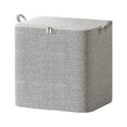 thumbnail image 1 of Dengmore 2PCS Non-woven Zipper Storage Bags Foldable Clothes Organizer Storage Box Window Sturdy Handles for Closet Dorm Pillows Bedding Clothes Stuffed Toys Blankets, Saving, 1 of 6