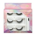 thumbnail image 1 of Dengmore 3 Pair Selfadhesive False Eyelashes Gluefree Natural 3D Selfadhesive Eyelashes Cruelty Free Wispy Lashes Pack Eyelash Extension, 1 of 9