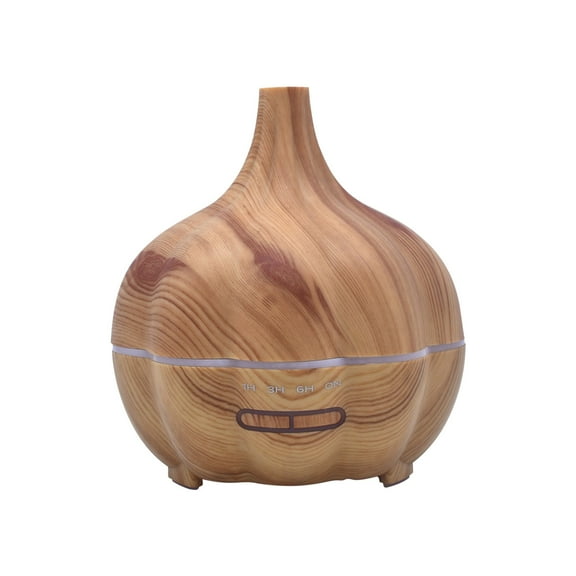 Dengmore 400ml Wood Grain Aromatherapy Diffusers Humidifier Mini Home Mist Humidifier Aromatherapy Aroma Diffuser
