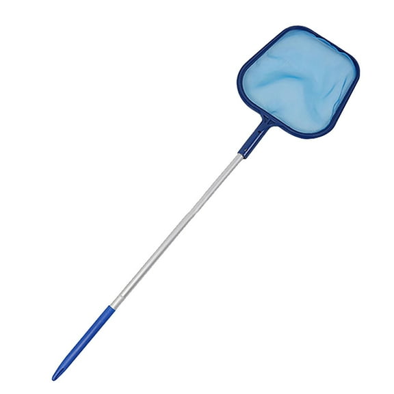 Dengmore 47inch Pool Skimmer Net with 5 Knots Pole Leaf Rake Mesh Frame Cleaner for Swimming Pool