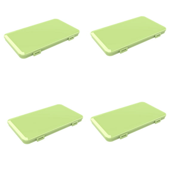 FFENYAN 4Portable Face Storage Clip Foldable Organizer Storage Folder Clip Green