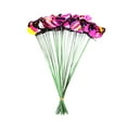 thumbnail image 1 of Dengmore 50 Pieces Butterfly Decorative Pile Waterproof Garden Butterfly Ornaments For Indoor Outdoor Christmas Yard Decor Purple, 1 of 2