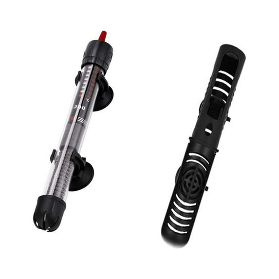 Dengmore Aquarium Heater 20W 300W Adjustable Submersible Fish Tahk Heater Thermostat Suitable for Marine Saltwater and Freshwater