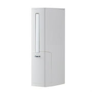 FFENYAN Bathroom Slim Plastic Trash Can Trash Can With Toilet Brush Holder Garbage Can