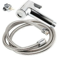 Dengmore Bidet Spray Chrome Hygienic Toilet Shower Head Hose Set Muslim for Bathroom