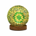 thumbnail image 1 of Dengmore Bohemian Style Baroque Led Night Light Decorative Light USB Charging Night Lamp Three Colour Night Lamp Wooden For Dining Table For Bedroom, 1 of 6