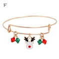 thumbnail image 1 of Dengmore Bracelets Christmas Bracelet Girls Holiday Bell Santa Expandable Crystal Bracelet Jewelry For Women, 1 of 5