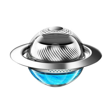 Dengmore Car Air Freshener Planets Solar Powered Rotating Aromatherapy Car Essential Oil Diffuser Accessories Diffuser for Car Home 30ml