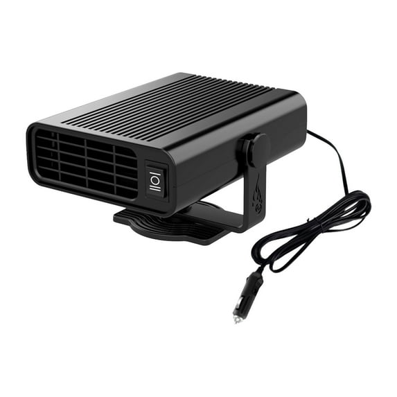 Dengmore Car Heater 12V 150W Portable Car Heater Defogger Rotatable Defogging Heater Vehicle Electronic Heater Defrost Car Mounted Fast Heating Defroster Demister