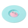 thumbnail image 1 of Dengmore Cartoon Cute Cat Ear Silicone Sealing Lid Leakproof Cup Lid Household Tea Mug Cup Bowl Lid Sealing Cover Keep, 1 of 3