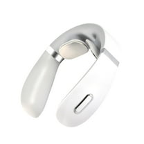 Dengmore Cervical Spine Massager Percussion Function Neck Protector Hot Compress Portable Neck Massager Neck Heating Massager for Pain Relief