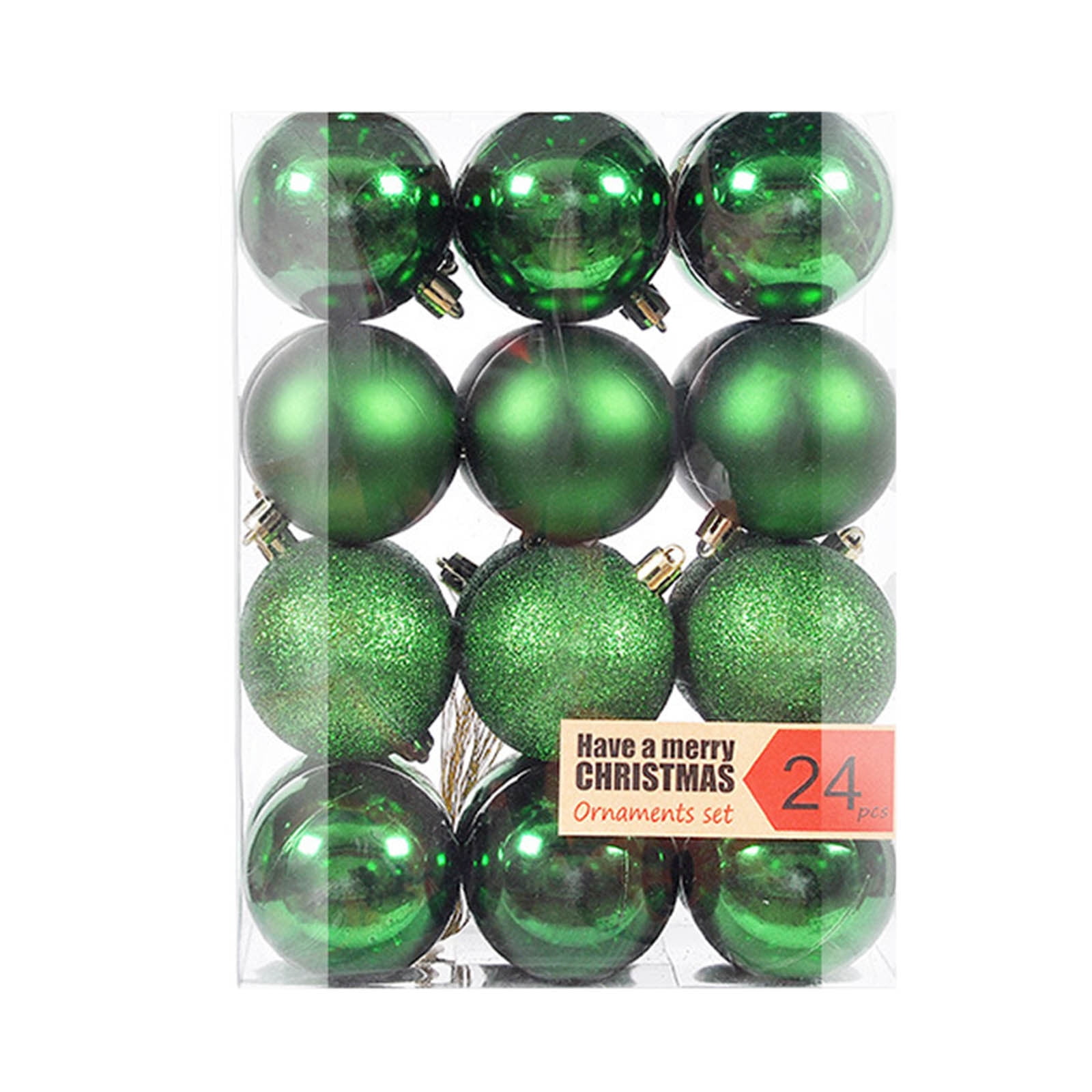 Dengmore Christmas Ball Christmas Tree Pendant 4CM Christmas Ball