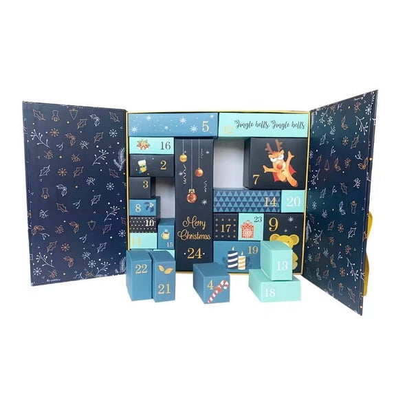 Dengmore Christmas Countdown Gift Box Beauty Makeup Christmas Countdown 24 Gifts Box10ml