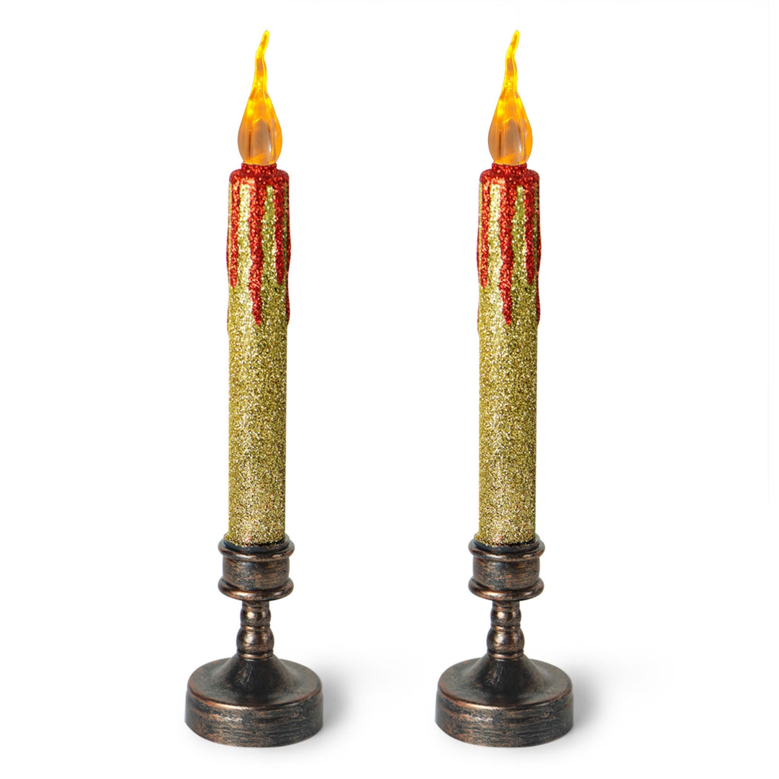 Dengmore Christmas Flameless Candles LED Tears Electronic Candle