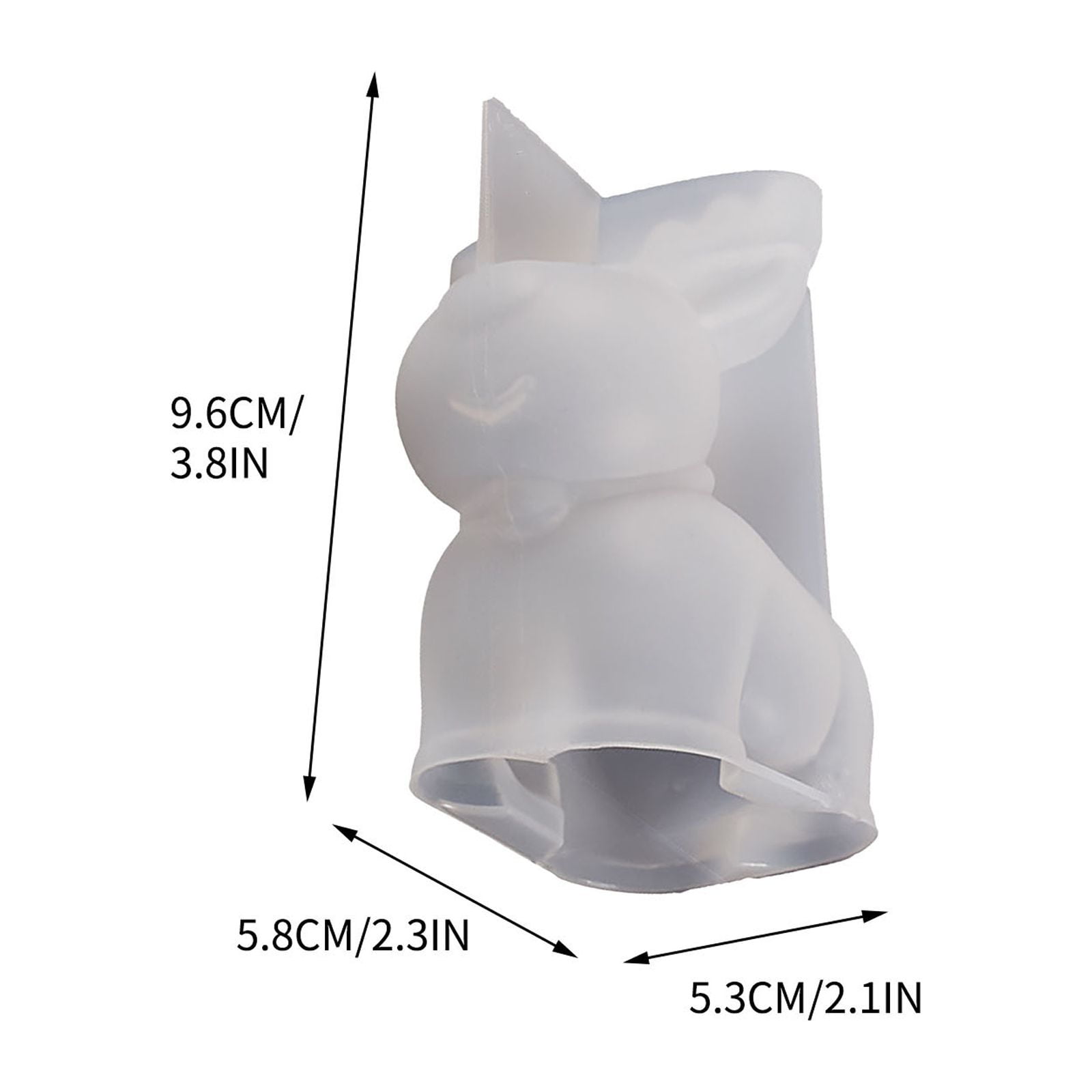 Dengmore Christmas Silicone Mould Snowman Boots Socks Bell Candle Mold