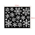 thumbnail image 1 of Dengmore Christmas Stickers Snowflake Wall Decal for Window Bedroom Wedding Decor Removable Door Window Sticker Nursery Kids Room Decor, 1 of 3