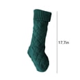 thumbnail image 1 of Dengmore Christmas Stockings 18 Inches Knitted Christmas Stockings Fireplace Hanging Gift Bags Monogram Xmas Stockings for Kids Family Holiday Party Decoration, 1 of 6