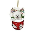 thumbnail image 1 of Dengmore Christmas Tree Ornaments Cute Puppy Stockings Hanging Decoration Funny Christmas Stockings for Dog Lover Gifts Home Christmas Holiday Party Decorations, 1 of 4