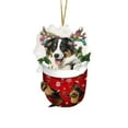 thumbnail image 1 of Dengmore Christmas Tree Ornaments Cute Puppy Stockings Hanging Decoration Funny Christmas Stockings for Dog Lover Gifts Home Christmas Holiday Party Decorations, 1 of 4