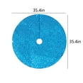 thumbnail image 1 of Dengmore Christmas Tree Skirt 36 Inch Sequin Velvet Tree Skirts Vintage Xmas Tree Skirt Cover for Chirstmas Party Decor Glitter Christmas Tree Skirt for Home Holiday, 1 of 9