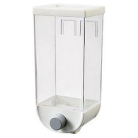 Dengmore Clearance Easy Press- Kitchen Food Storage Container Cereal Dispenser Oatmeal Wall Mounted