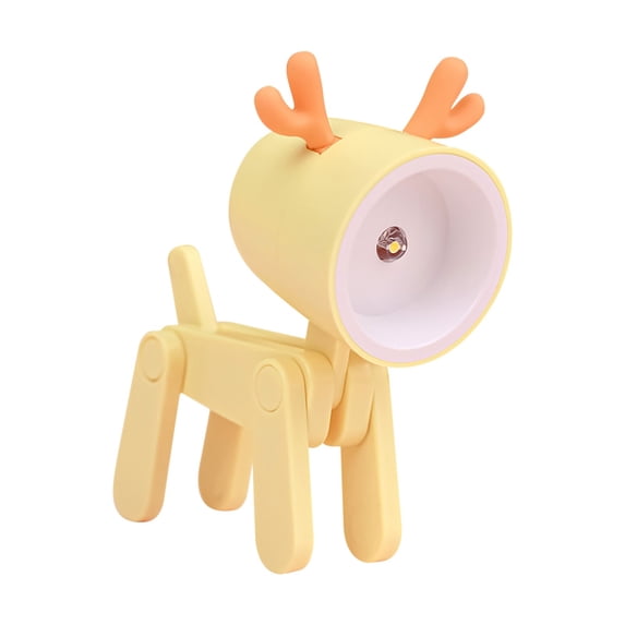 Dengmore Clearance LED Cute Night Light Small LED Desk Lamp Deer Mini Phone Holder Adjustable Night Light Animal Portable Reading Table Night Lamp for Kids Stu Bedroom Room Nursery