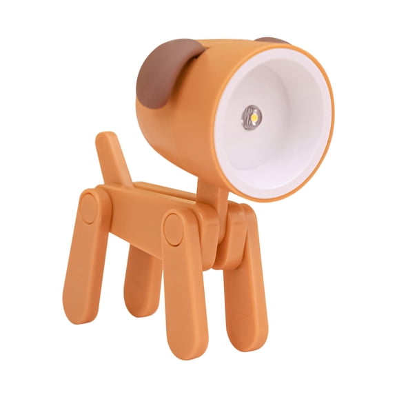 Dengmore Clearance LED Cute Night Light Small LED Desk Lamp Puppy Mini Phone Holder Adjustable Night Light Animal Portable Reading Table Night Lamp for Kids Stu Bedroom Room Nursery