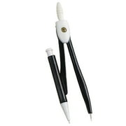 Dengmore Compass Set Muscccm Compass for Geometry Math Geometry Kit with Lead Core Eraser Maths Protractor Metal Maths Geometry Stainless Steel Scribing Tools for Engineering Drawing