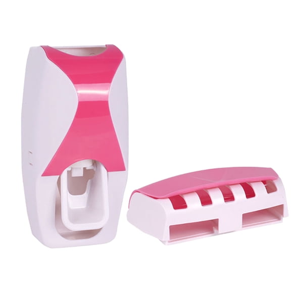 Dengmore Creative Toothpaste Squeezer Lazy Toothpaste Dispenser With Toothbrush Holder