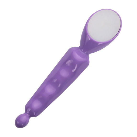 Dengmore Crystal Hair Eraser with Long Handle Women and Men Reusable Crystal Hair Remover Portable Painless Exfoliation Hair Removal Tool Washable Magic Hair Eraser for Back Arms Legs